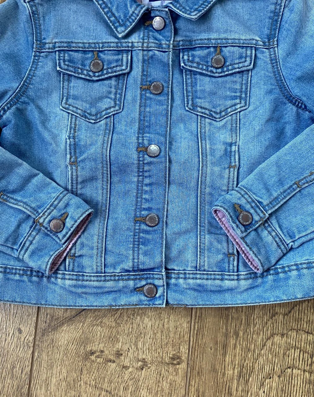 OKAÏDI spijkerjas 6 jaar hemelsblauw – Licht denim, tijdloze stijl – photo 3